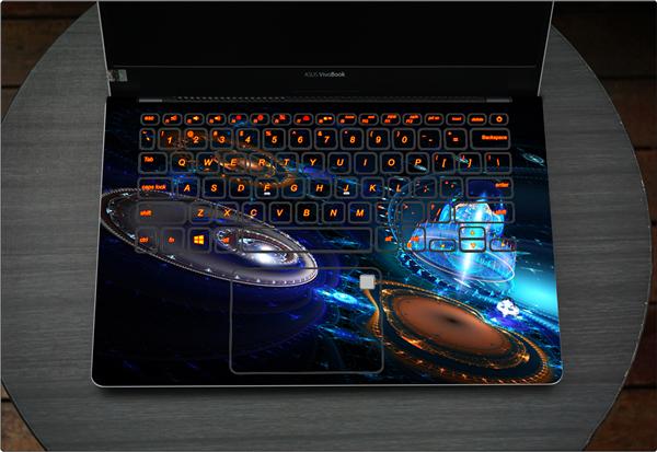 Ảnh đại diện sản phẩm Dán skin laptop Bầu trời  , Galaxy, bản đồ A39