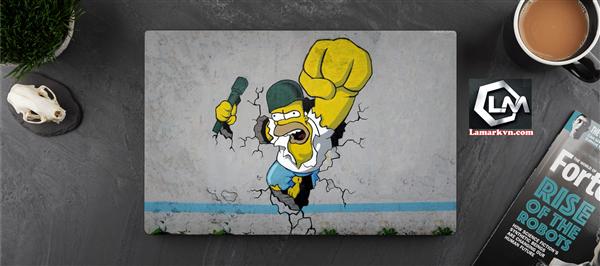Ảnh đại diện sản phẩm Dán Skin laptop nhân vật  cartoon D40