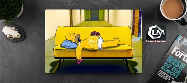 Ảnh đại diện sản phẩm Dán Skin laptop nhân vật  cartoon D34