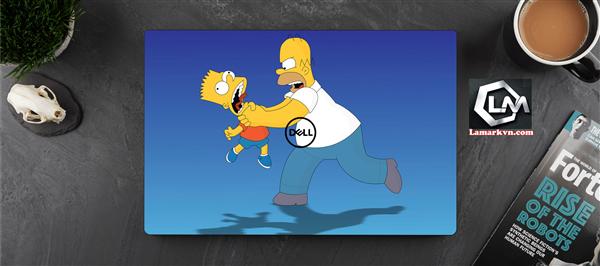 Ảnh đại diện sản phẩm Dán Skin laptop nhân vật  cartoon D32