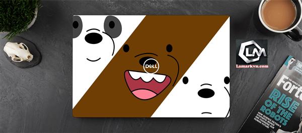 Ảnh đại diện sản phẩm Dán skin laptop 3 chú gấu D29