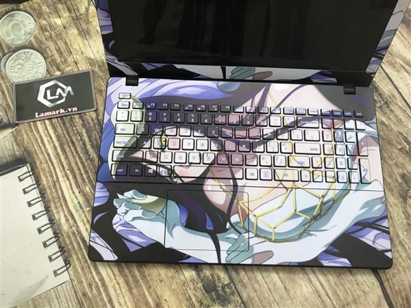 Ảnh đại diện sản phẩm Skin laptop nhân vật cô gái hoạt hình