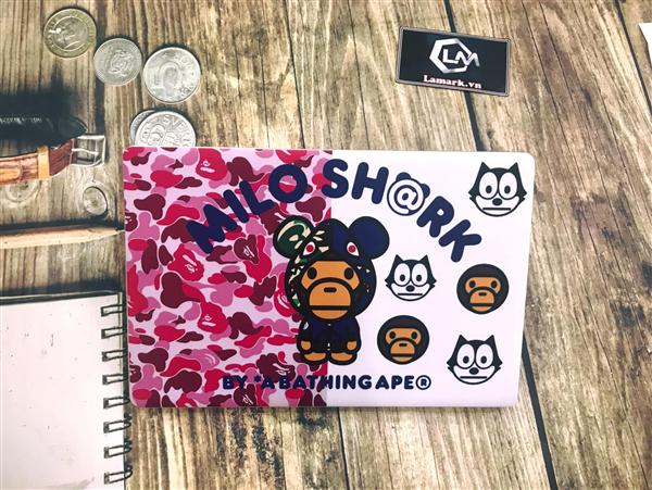 Ảnh đại diện sản phẩm skin laptop nhân vật gấu MILO Shark