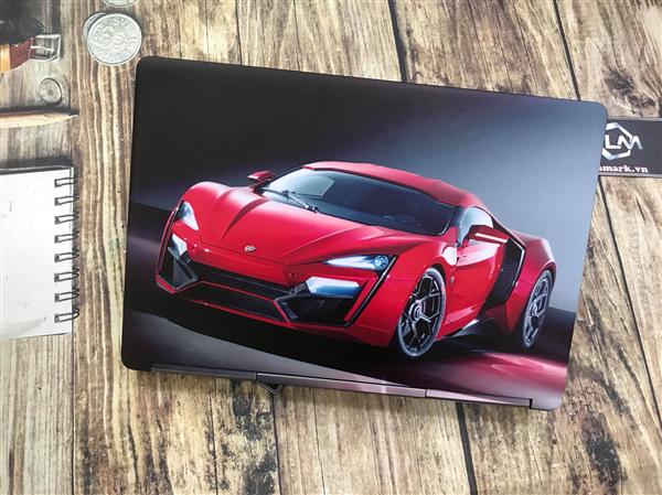 Ảnh đại diện sản phẩm skin laptop Super Red car