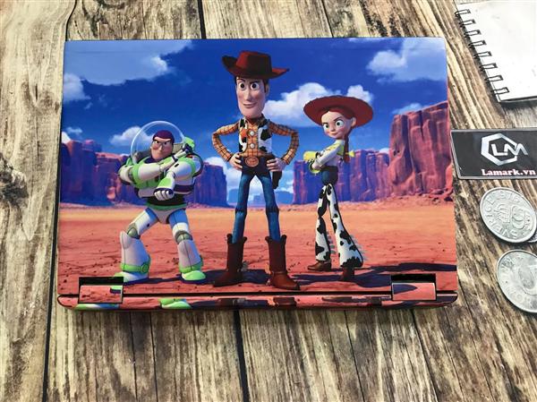 Ảnh đại diện sản phẩm skin laptop Nhân vật hoạt hình rambo & Lucky luke