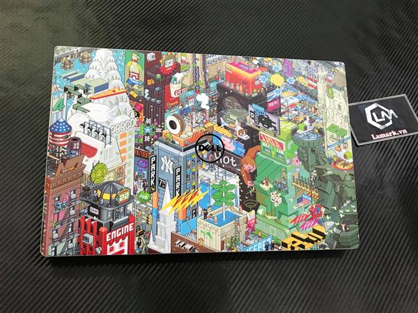 Ảnh đại diện sản phẩm skin laptop Dell Thành phố sắc màu