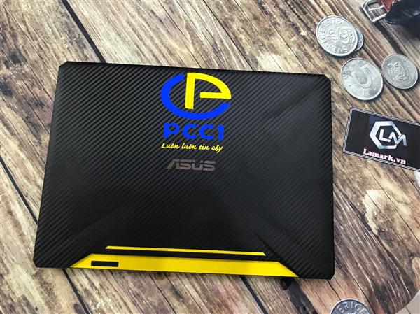 Ảnh đại diện sản phẩm skin laptop Asus Cacbon Logo riêng