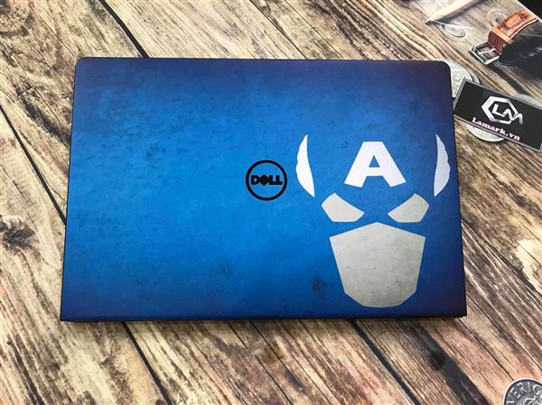 Ảnh đại diện sản phẩm skin laptop Dell phông xanh đơn giản