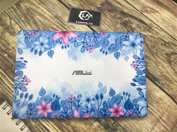 Ảnh đại diện sản phẩm skin laptop Asus dàn hoa sắc màu