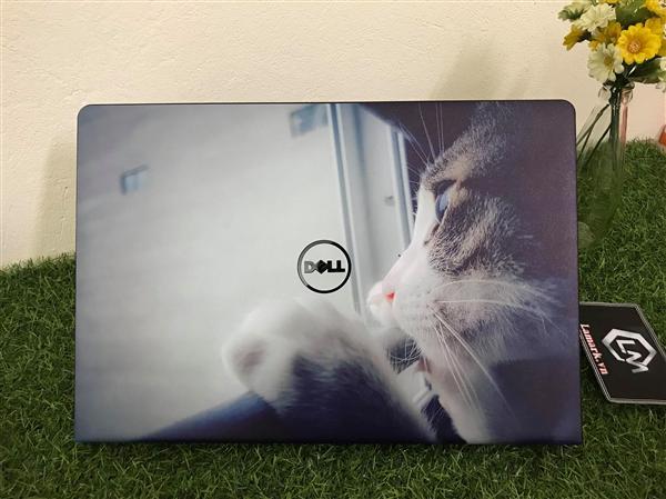Ảnh đại diện sản phẩm skin laptop Dell mèo con bên cửa sổ
