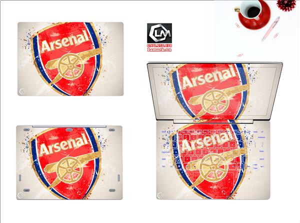 Ảnh đại diện sản phẩm Dán skin laptop cầu thủ đội bóng  arsenal X94