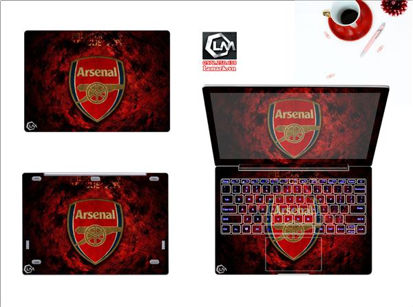 Ảnh đại diện sản phẩm Dán skin laptop cầu thủ đội bóng  arsenal X91