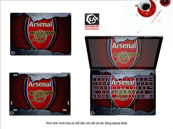 Ảnh đại diện sản phẩm Dán skin laptop cầu thủ đội bóng  arsenal X90