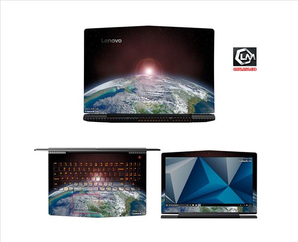 Ảnh đại diện sản phẩm Dán skin laptop bầu trời , galaxy , bản đồ L52