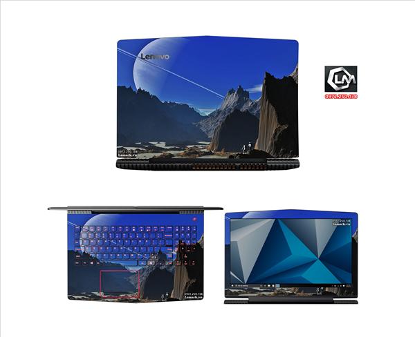 Ảnh đại diện sản phẩm Dán skin laptop bầu trời , galaxy , bản đồ L45