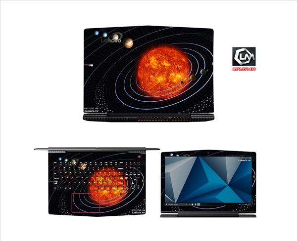 Ảnh đại diện sản phẩm Dán skin laptop bầu trời , galaxy , bản đồ L44