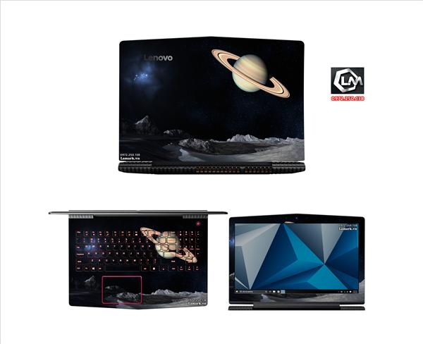 Ảnh đại diện sản phẩm Dán skin laptop bầu trời , galaxy , bản đồ L43