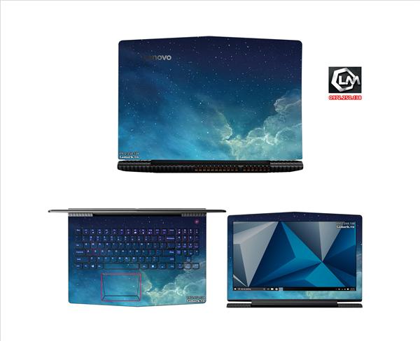 Ảnh đại diện sản phẩm Dán skin laptop bầu trời , galaxy , bản đồ L40