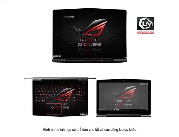 Ảnh đại diện sản phẩm Dán skin laptop gaming , game thủ L24