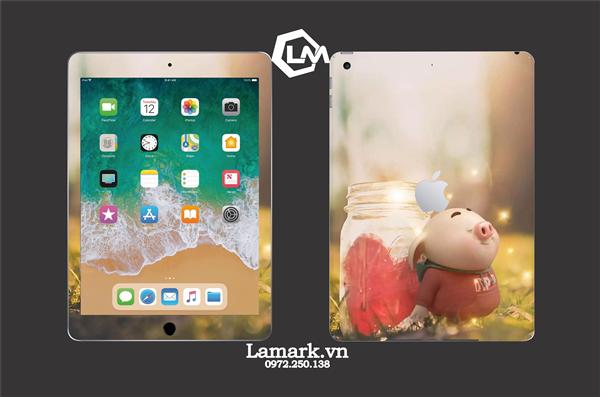 Ảnh đại diện sản phẩm Skin ipad 2 mặt hình heo hồng dễ thương