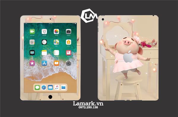 Ảnh đại diện sản phẩm Skin ipad 2 mặt hình heo hồng dễ thương