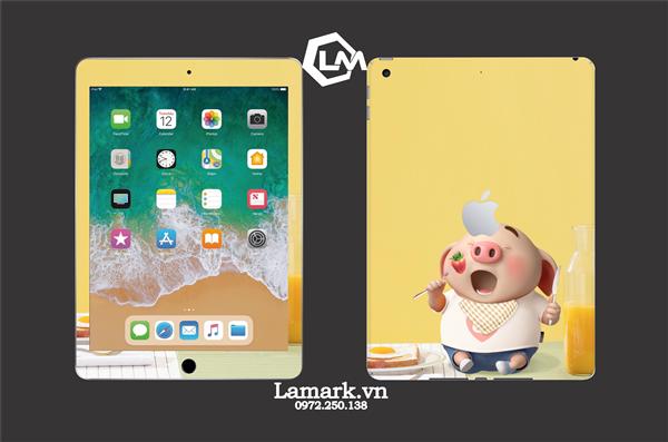 Ảnh đại diện sản phẩm Skin ipad 2 mặt hình heo hồng dễ thương