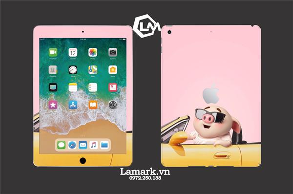 Ảnh đại diện sản phẩm Skin ipad 2 mặt hình heo hồng dễ thương