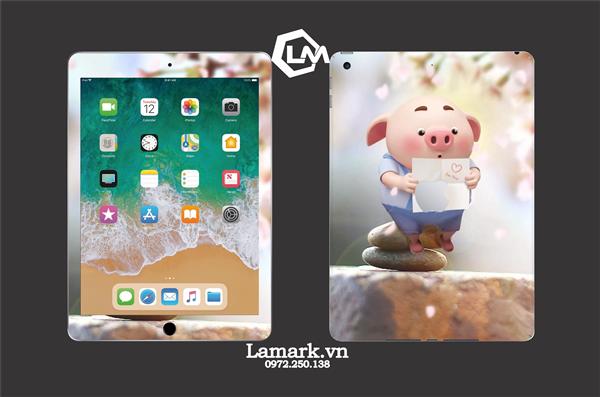 Ảnh đại diện sản phẩm Skin ipad 2 mặt hình heo hồng dễ thương