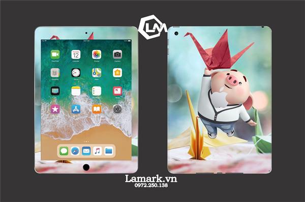 Ảnh đại diện sản phẩm Skin ipad 2 mặt hình heo hồng dễ thương