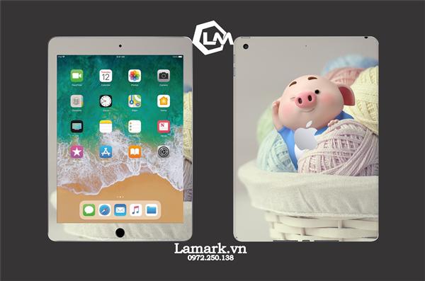 Ảnh đại diện sản phẩm Skin ipad 2 mặt hình heo hồng dễ thương