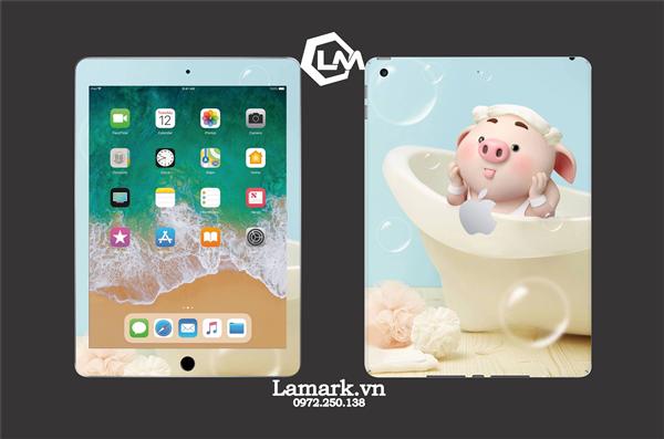 Ảnh đại diện sản phẩm Skin ipad 2 mặt hình heo hồng dễ thương