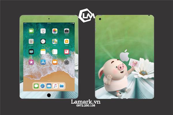 Ảnh đại diện sản phẩm Skin ipad 2 mặt hình heo hồng dễ thương