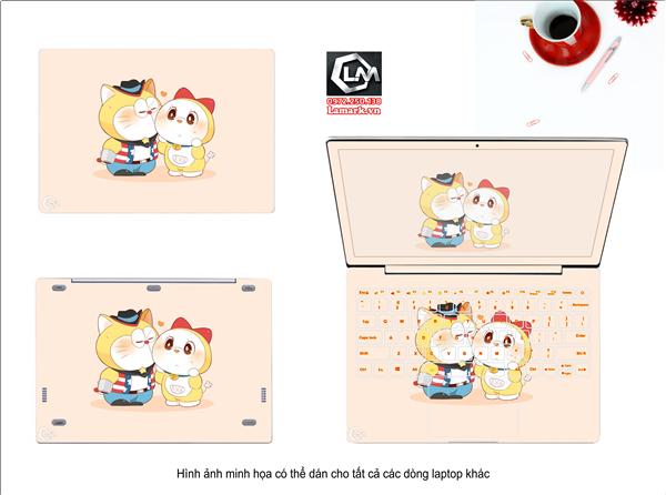 Ảnh đại diện sản phẩm Dán skin laptop doraemon , dễ thương X38