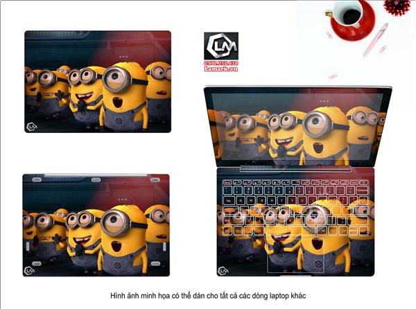 Ảnh đại diện sản phẩm Dán skin laptop minions , dễ thương X25