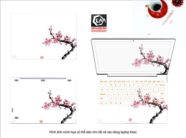 Ảnh đại diện sản phẩm Dán skin laptop Hình ảnh thiên Nhiên . cành hoa X23