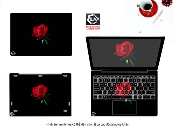 Ảnh đại diện sản phẩm Dán skin laptop đen ít chi tiết X013