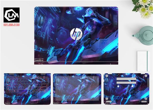 Ảnh đại diện sản phẩm Dán skin laptop HP Hình Siêu Ngầu A525