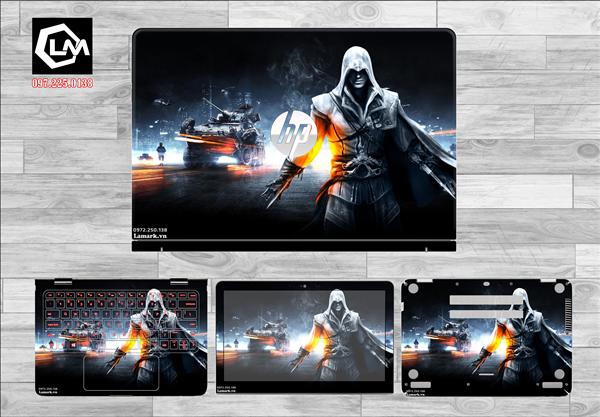 Ảnh đại diện sản phẩm Dán skin laptop HP Hình Siêu Ngầu A550