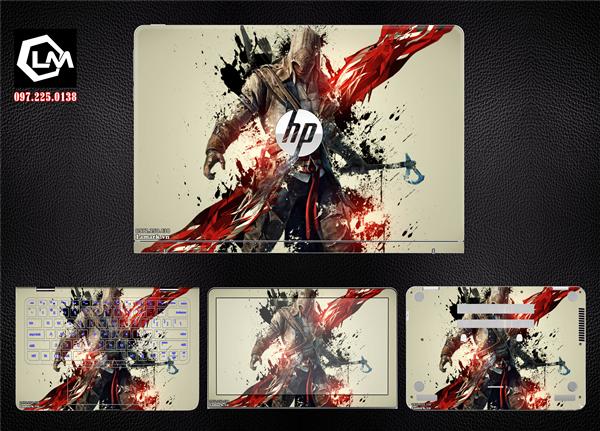 Ảnh đại diện sản phẩm Dán skin laptop HP Hình Siêu Ngầu A552