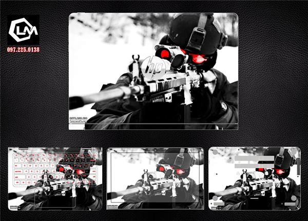 Ảnh đại diện sản phẩm Dán skin laptop HP Hình Siêu Ngầu A563