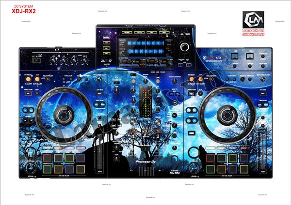 Ảnh đại diện sản phẩm Skin XDJ RX2 không viền (Rx2 02)
