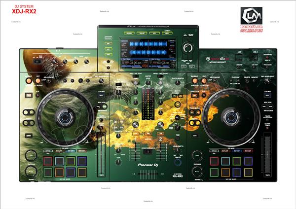 Ảnh đại diện sản phẩm Skin XDJ RX2 không viền (Rx2 05)