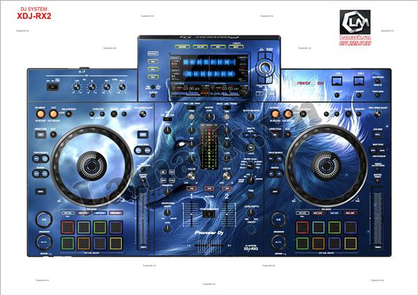 Ảnh đại diện sản phẩm Skin XDJ RX2 không viền (Rx2 07)