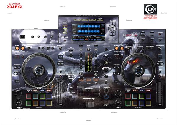 Ảnh đại diện sản phẩm Skin XDJ RX2 không viền (Rx2 08)