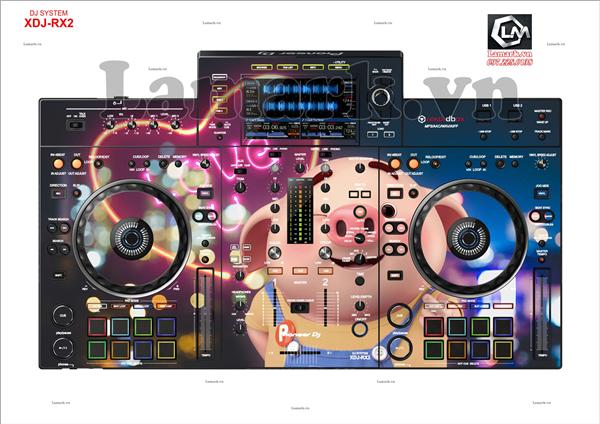 Ảnh đại diện sản phẩm Skin XDJ RX2 không viền (Rx2 09)