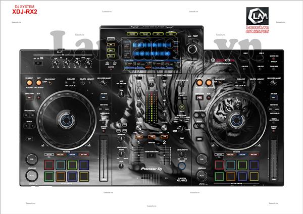 Ảnh đại diện sản phẩm Skin XDJ RX2 không viền (Rx2 13)