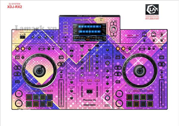Ảnh đại diện sản phẩm Skin XDJ RX2 không viền (Rx2 104)