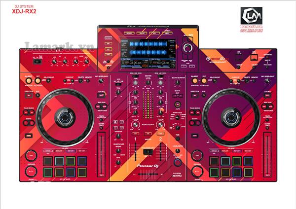 Ảnh đại diện sản phẩm Skin XDJ RX2 không viền (Rx2 108)