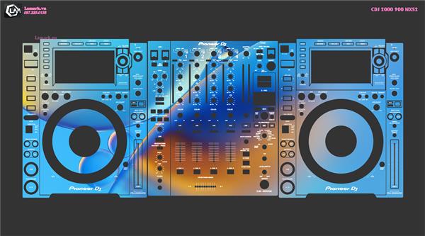 Ảnh đại diện sản phẩm Skin CDJ 2000 - DJM 900 NXS2 (02)