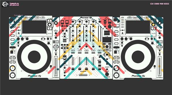 Ảnh đại diện sản phẩm Skin CDJ 2000 - DJM 900 NXS2 (03)